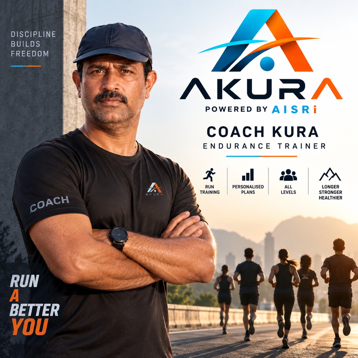 Coach Kura — Endurance Trainer. Run a better you.